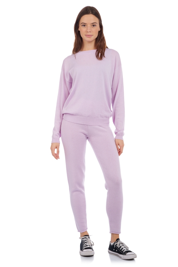 Cachemire interieur femme arth lilas xl