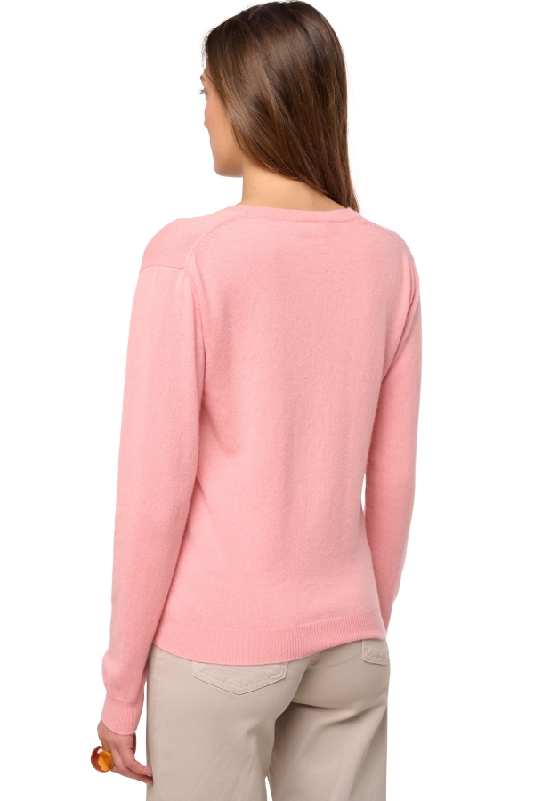 Cachemire petit prix femme tessa first tea rose xl