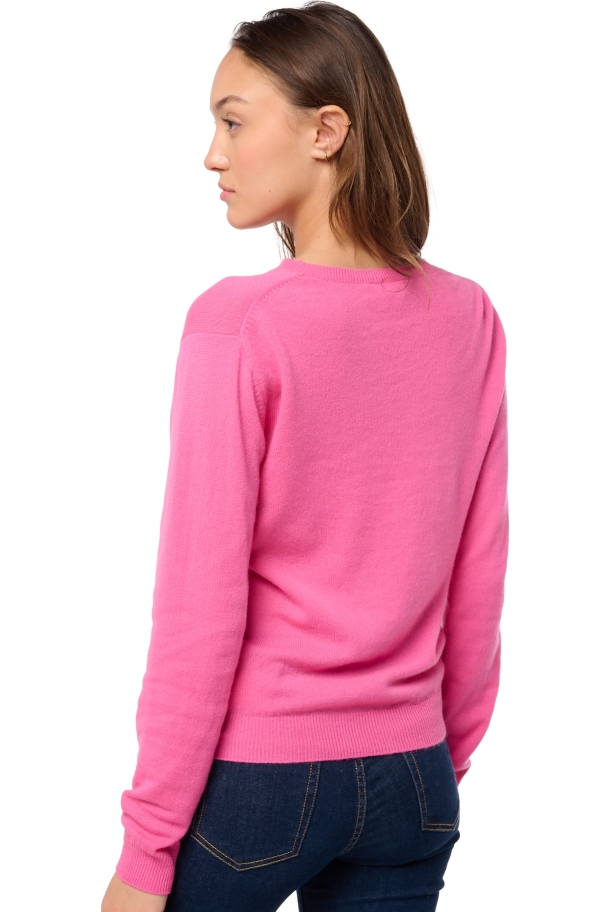 Cachemire petit prix femme thalia first flashy rose 2xl