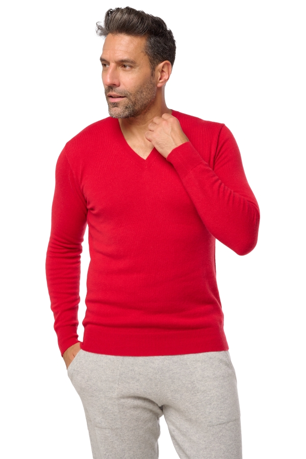 Cachemire petits prix homme tor first deep red 2xl