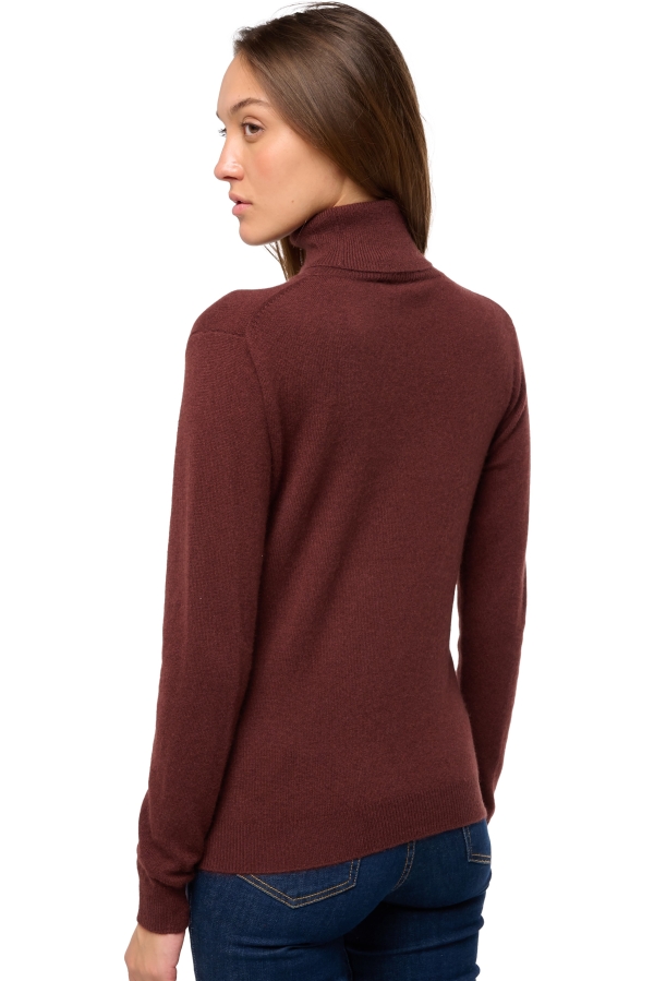 Cachemire pull femme col roule tale first cinnabar l