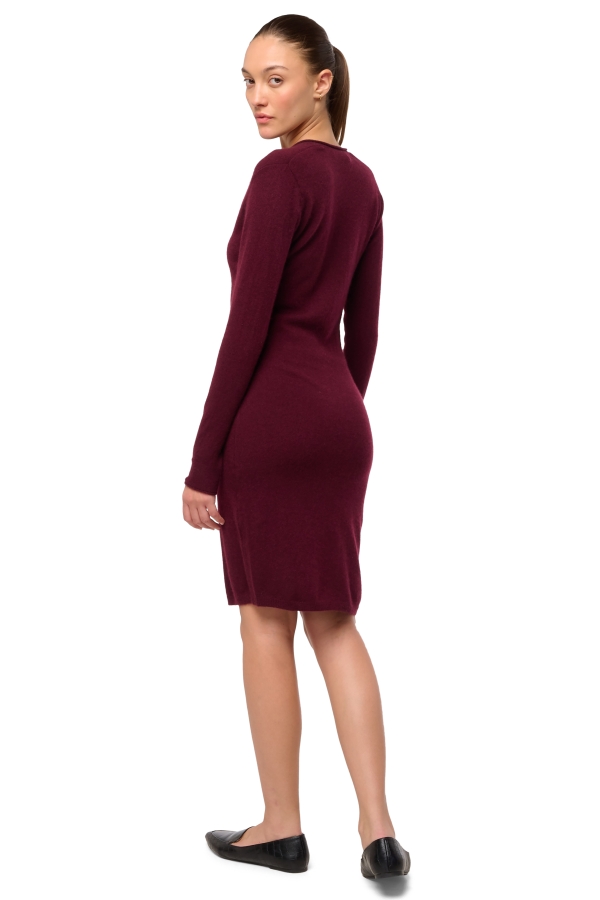 Cachemire pull femme col v trinidad first red wine xs