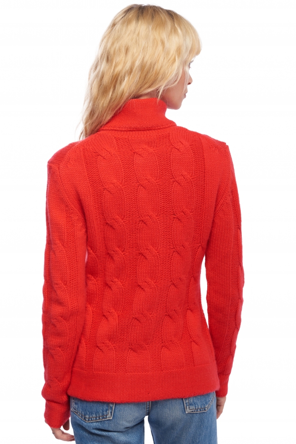 Cachemire pull femme les intemporels blanche rouge 2xl