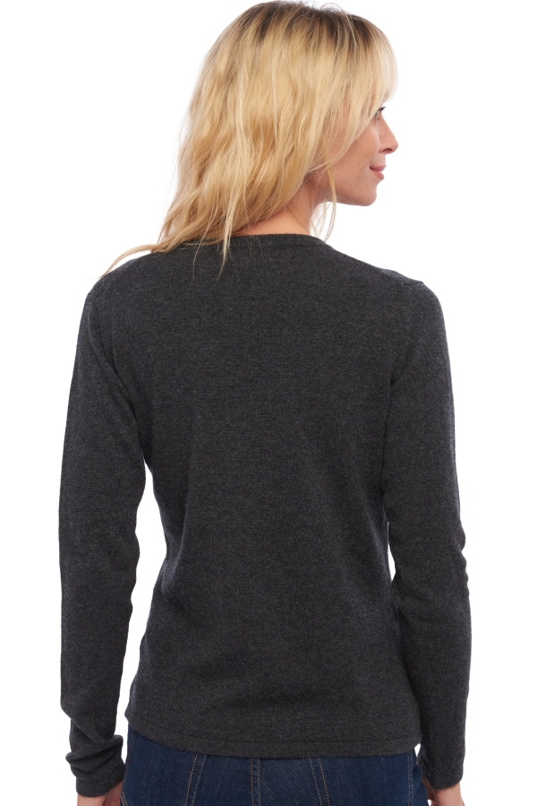 Cachemire pull femme les intemporels emma anthracite chine 2xl