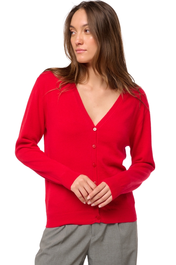 Cachemire pull femme taline first deep red xs