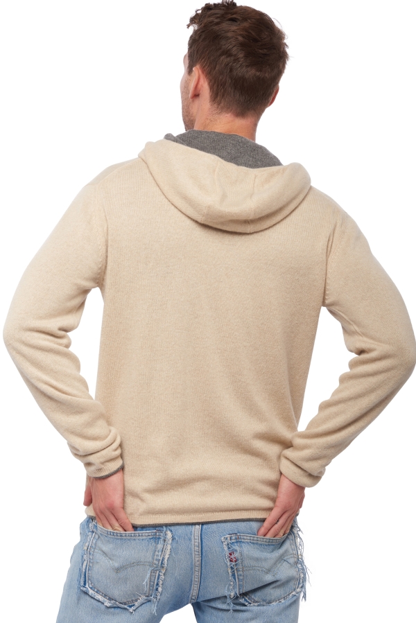 Cachemire pull homme carson marmotte chine natural beige 2xl