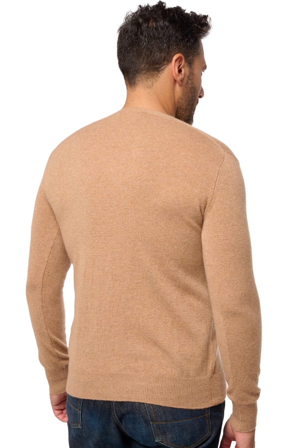 Cachemire pull homme col v tor first african camel l