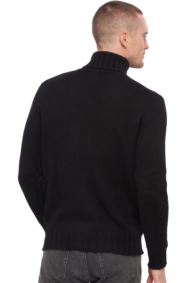 Cachemire pull homme les intemporels achille noir 2xl