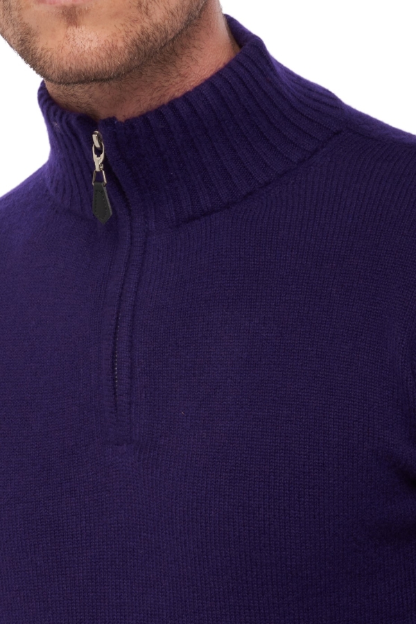 Cachemire pull homme les intemporels donovan deep purple xs