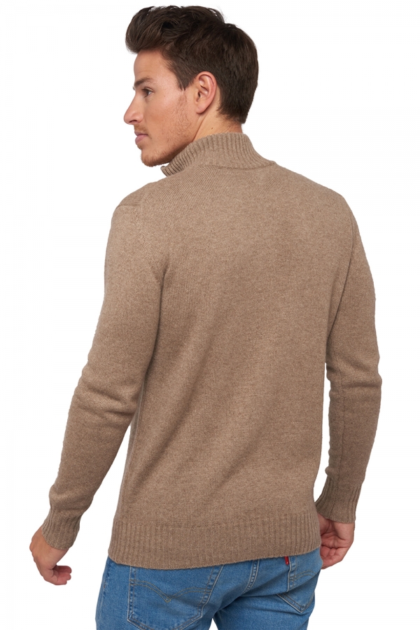 Cachemire pull homme maxime natural brown natural beige 2xl