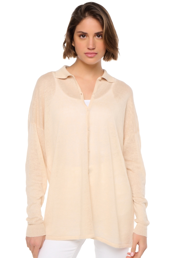 Lin pull femme collection printemps ete smaranda wheat xl