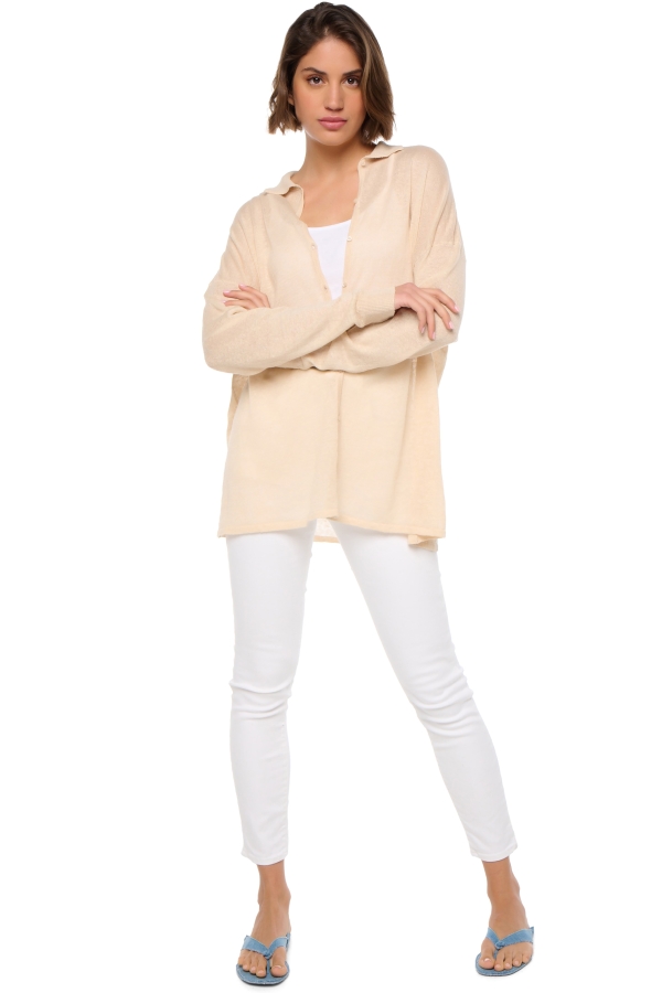 Lin pull femme collection printemps ete smaranda wheat xl