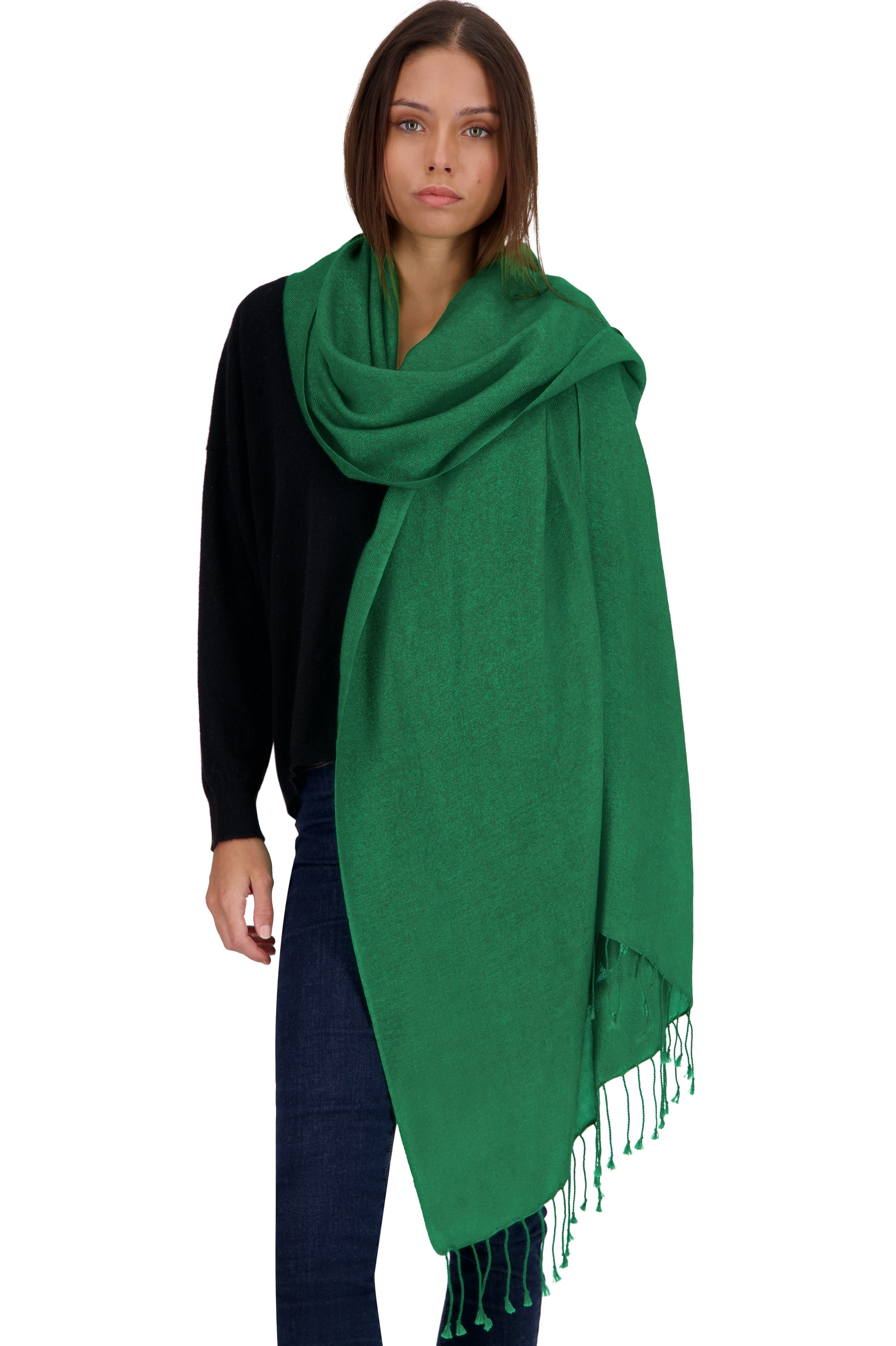 Cachemire pashmina diamant peterpan 201 cm x 71 cm