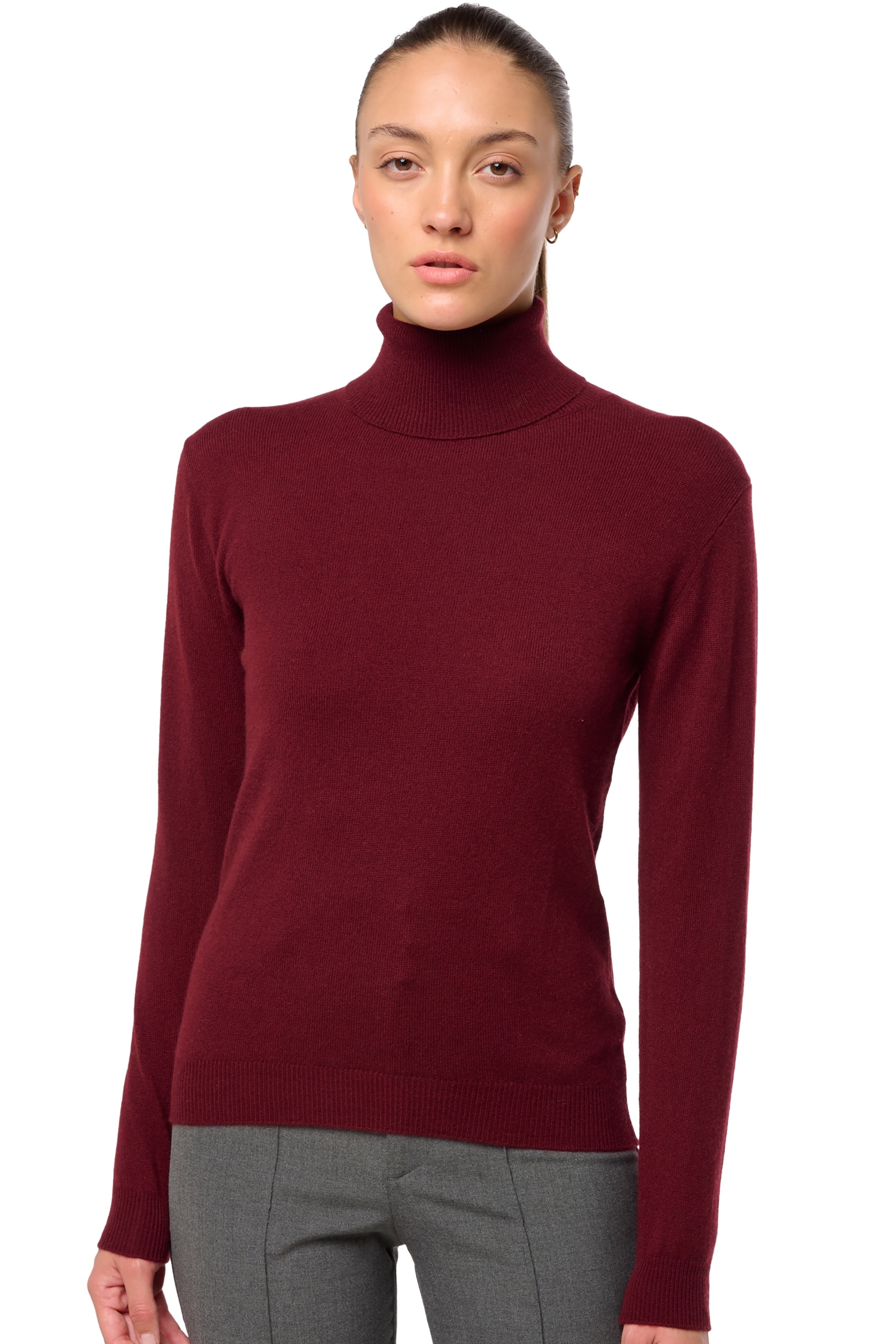 Cachemire petit prix femme tale first deep violet xl