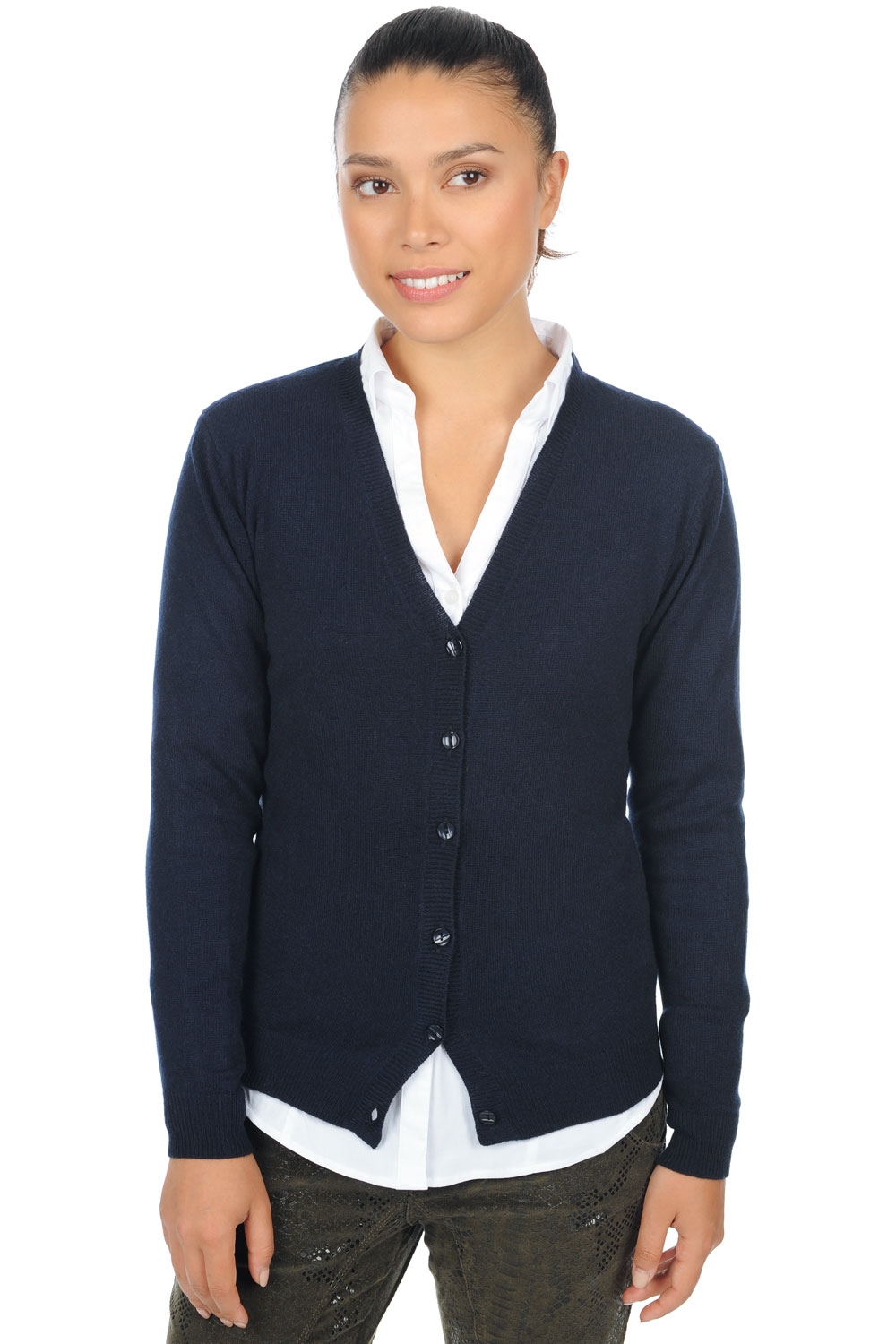 Cachemire petit prix femme taline first marine fonce 2xl