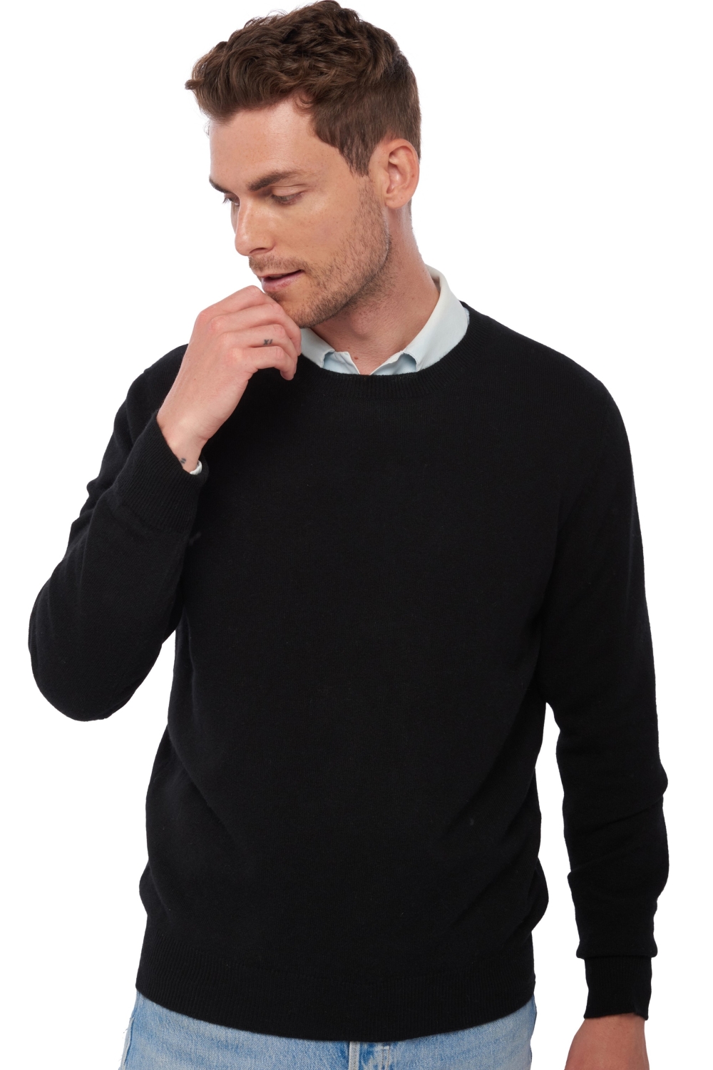 Cachemire petits prix homme tao first noir 2xl