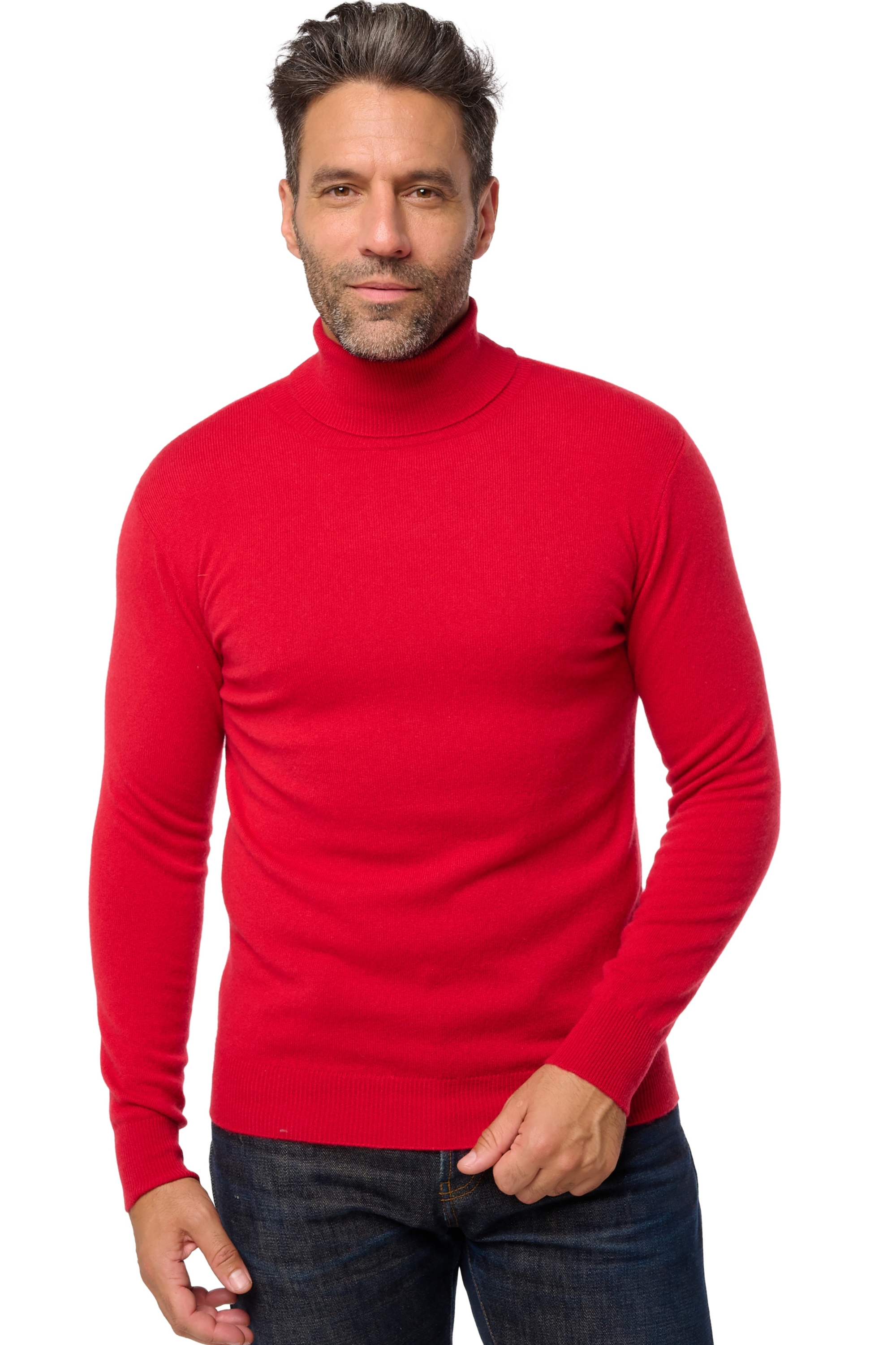 Cachemire petits prix homme tarry first deep red xl