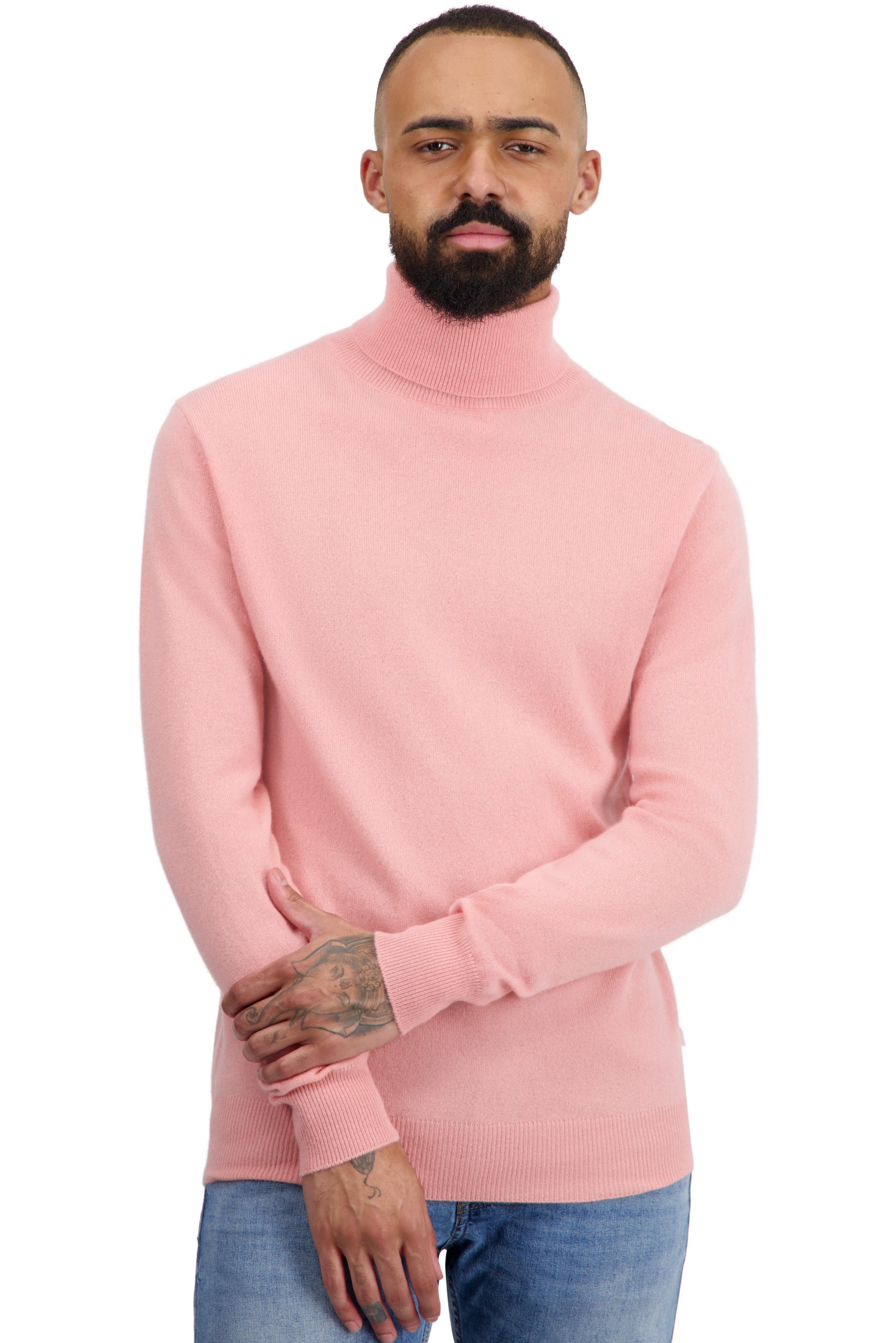 Cachemire petits prix homme tarry first tea rose m