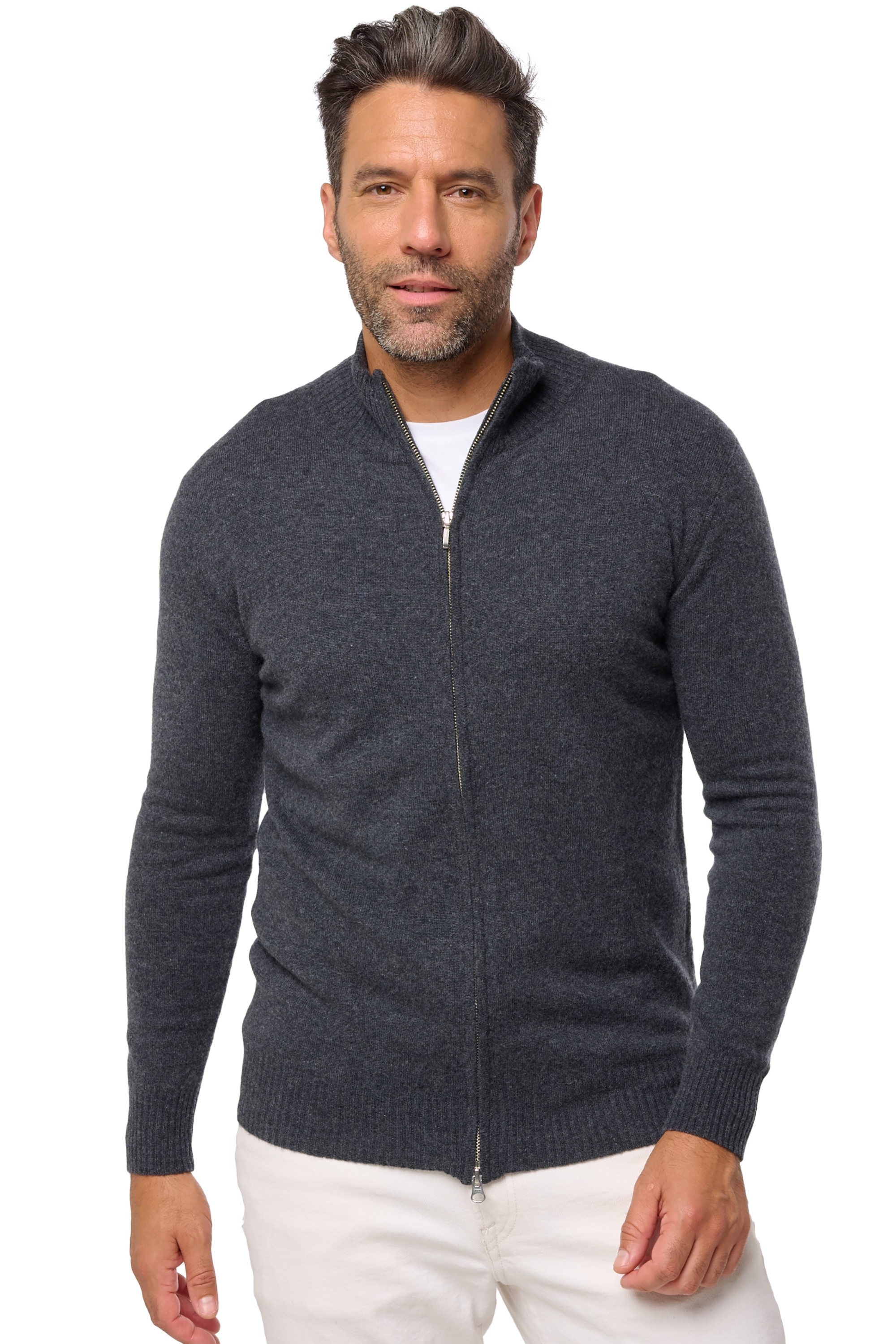 Cachemire petits prix homme thobias first dark grey l