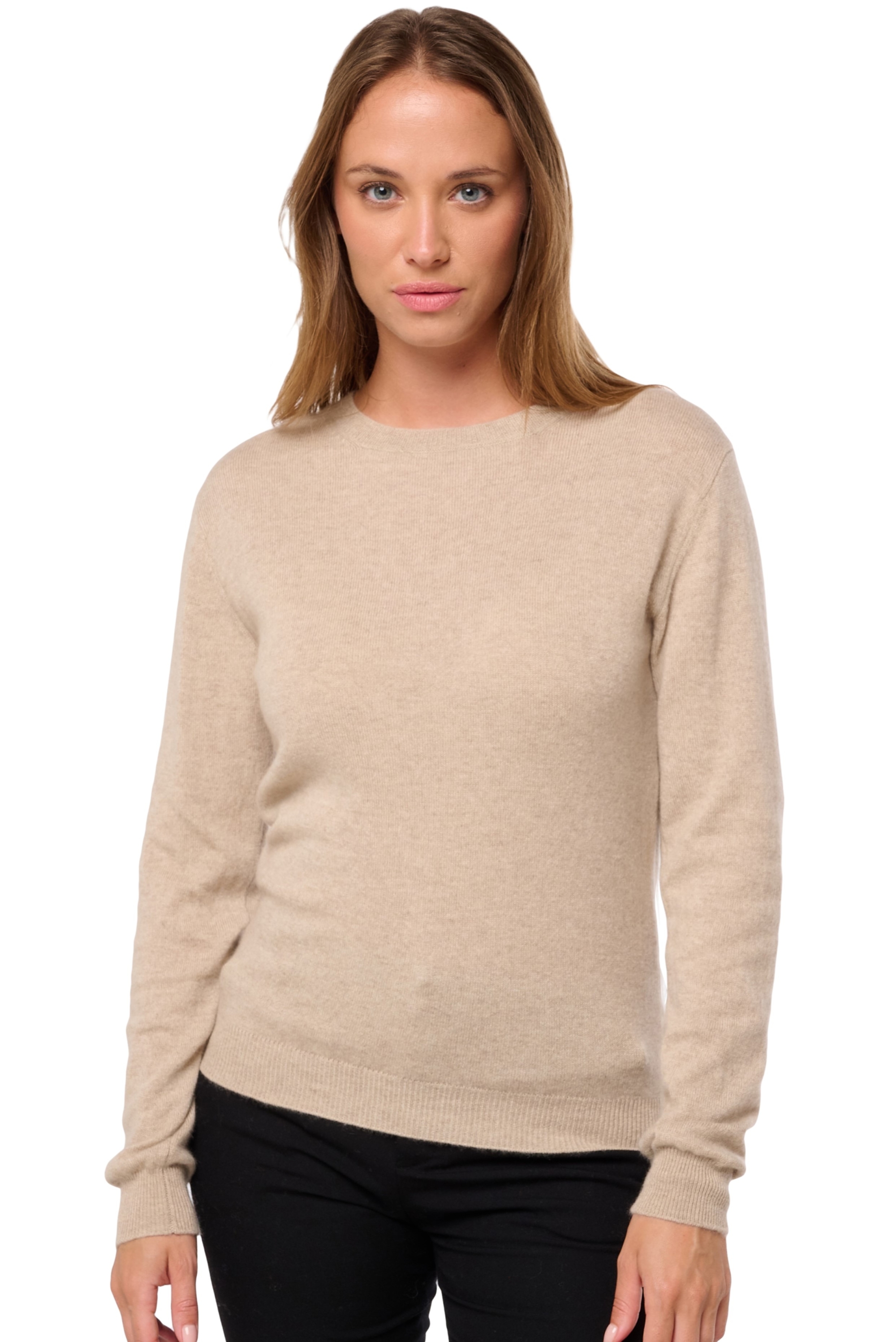 Cachemire pull femme col rond thalia first spelt xs