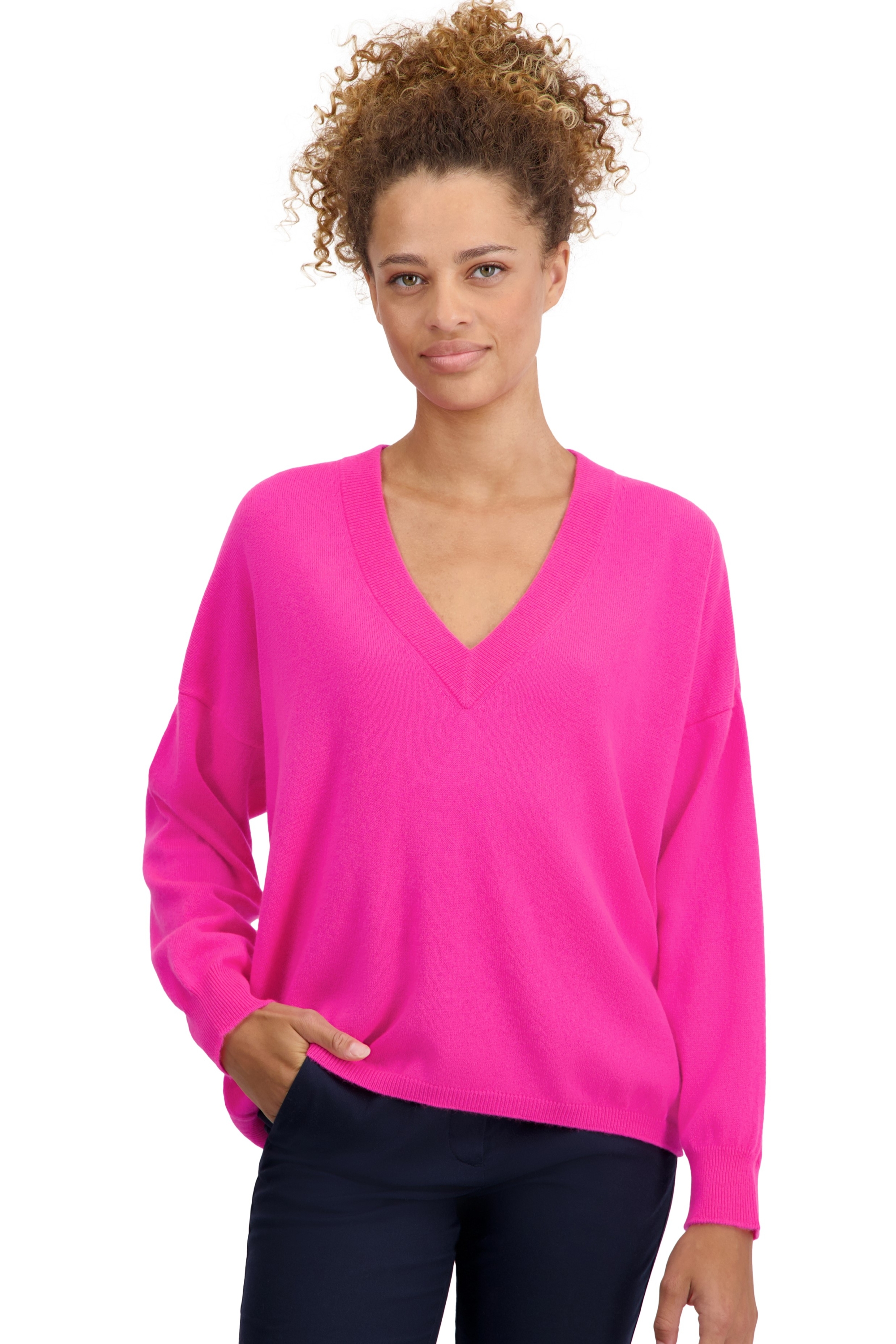 Cachemire pull femme collection printemps ete theia dayglo xs