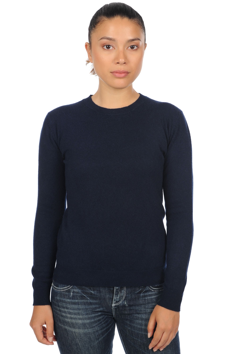 Cachemire pull femme thalia first marine fonce m