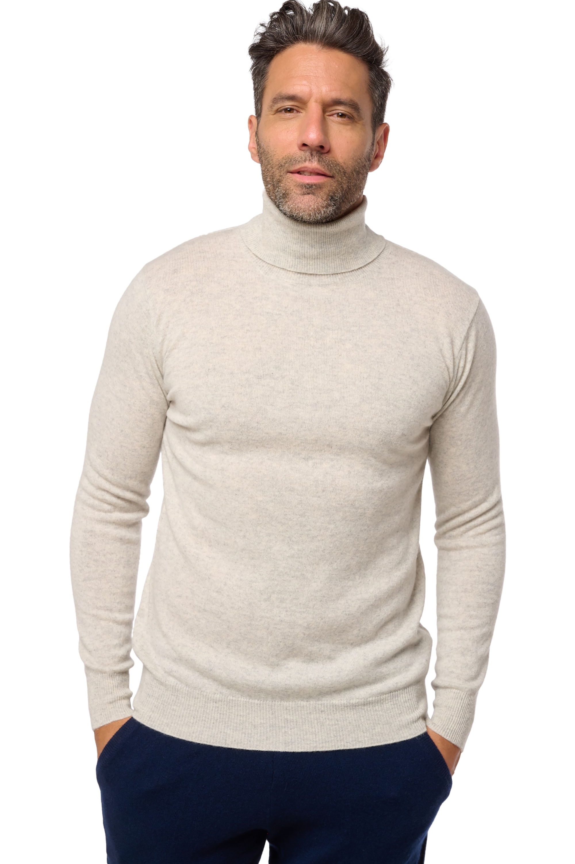 Cachemire pull homme col roule tarry first blizard l