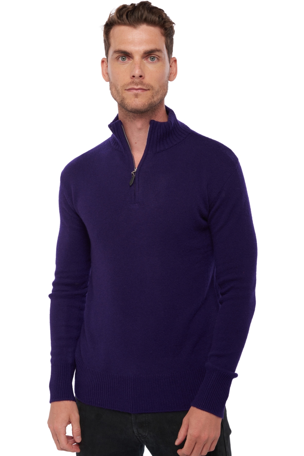 Cachemire pull homme les intemporels donovan deep purple 3xl