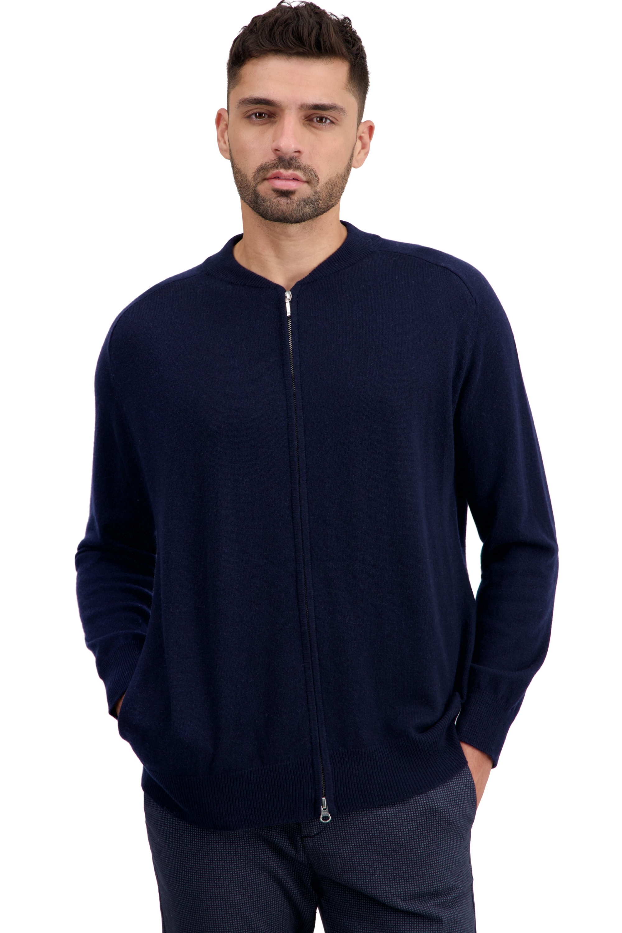 Cachemire pull homme tajmahal marine fonce 4xl