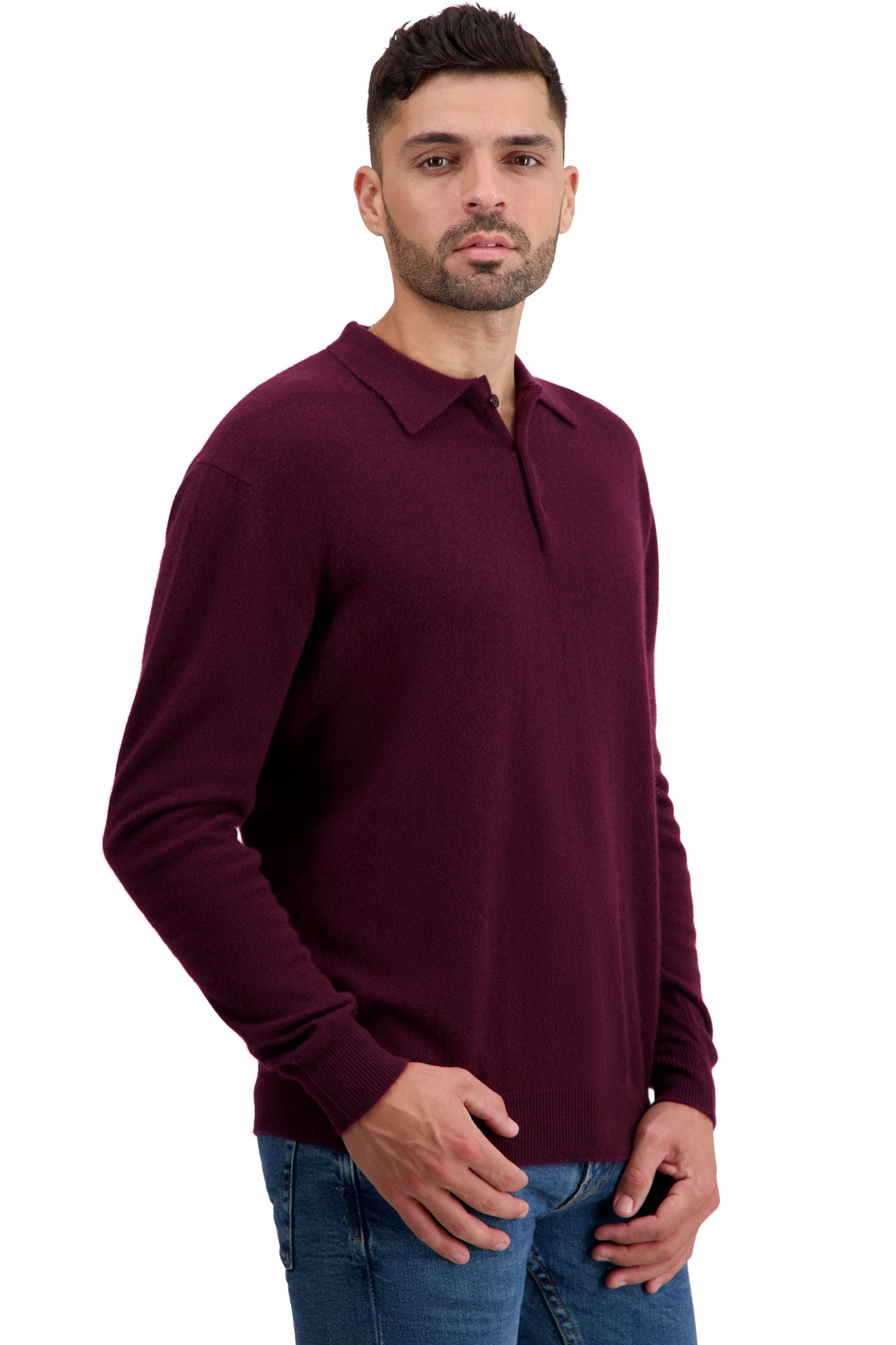 Cachemire pull homme tarn first bordeaux l