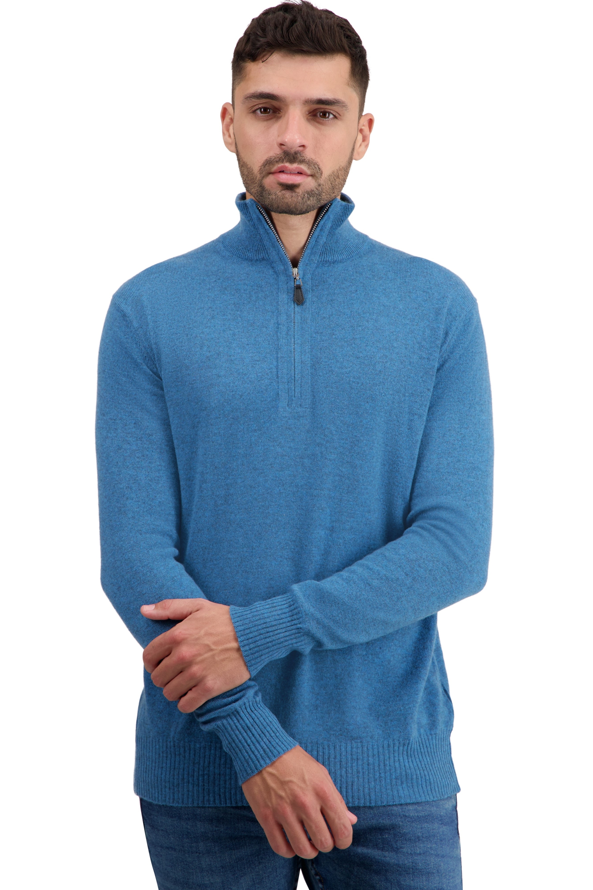 Cachemire pull homme toulon first manor blue 2xl