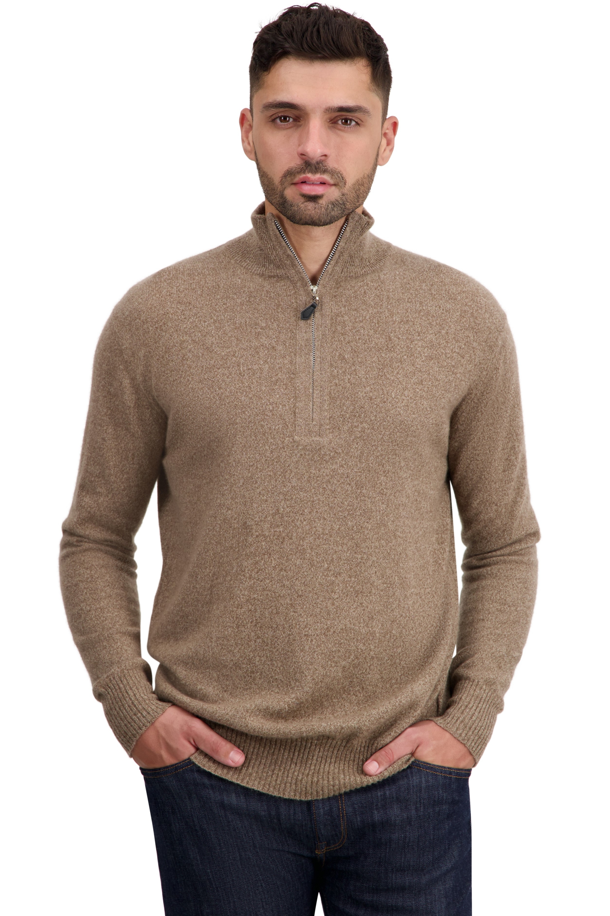 Cachemire pull homme toulon first tan marl 3xl