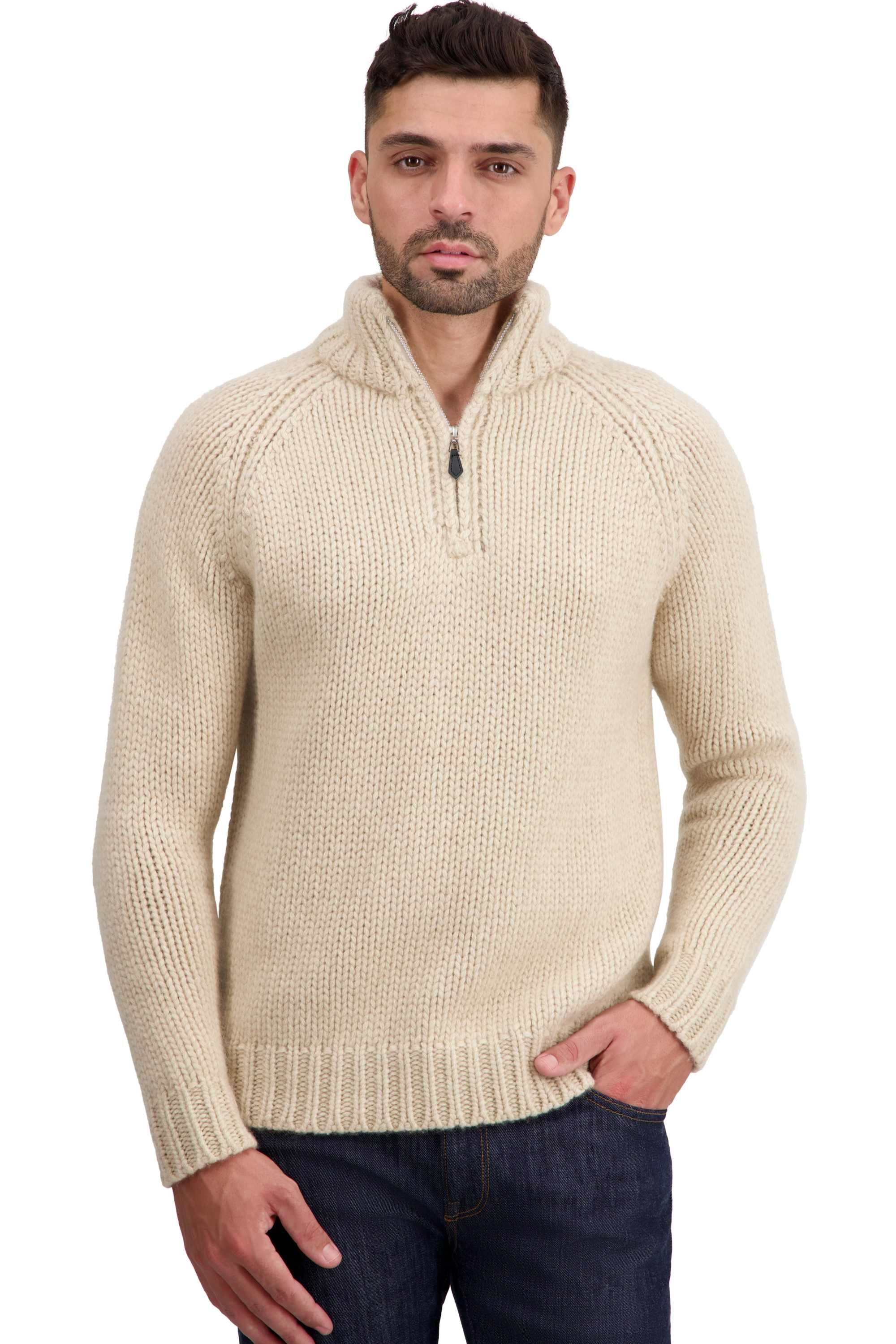 Cachemire pull homme tripoli natural winter dawn natural beige s