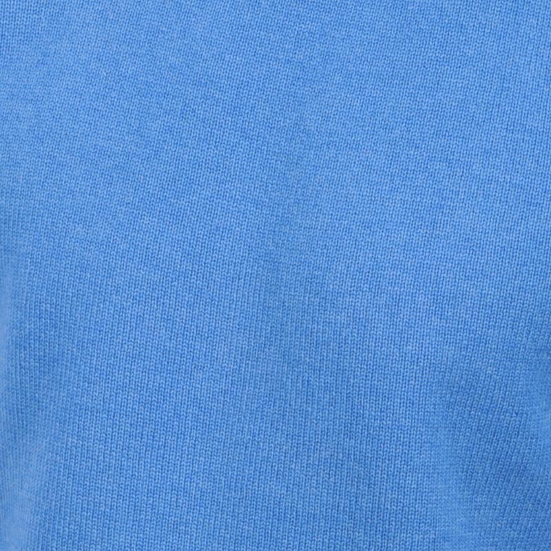 Cachemire pull femme col v faustine bleu chine 4xl