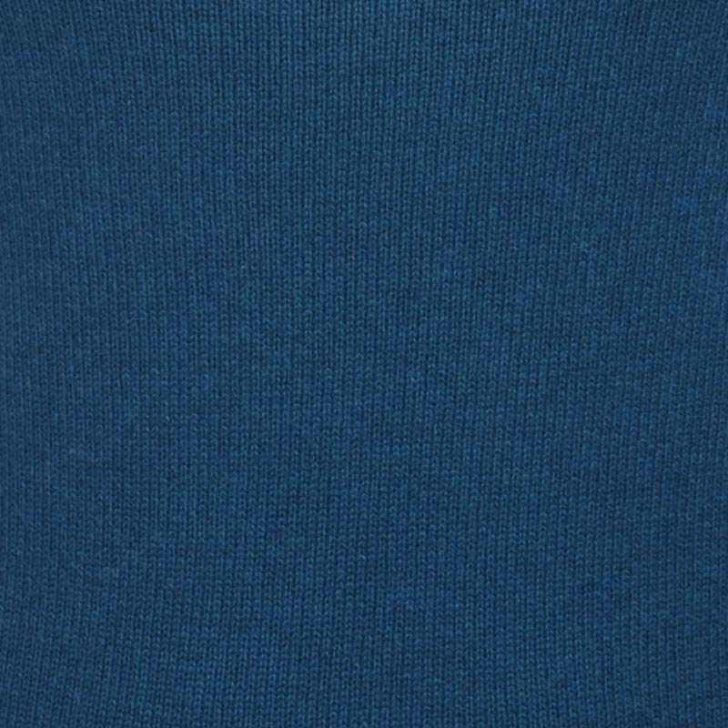 Cachemire pull femme col v faustine bleu canard 2xl